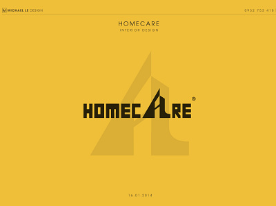 Homecare Interior Brand Identity Design brand brand identity branding creative creativity identity logo logodesign logodesigner typogaphy visual design visualmedia wordmark