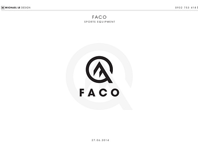 FACO Sport Accessories Logo Design brand brand identity branding creativity design icon logo logobrand logobranding logodesign logodesigner logomaker logomark logos logotype symbol