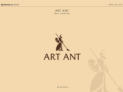 Art Ant Logo Design brand brand identity branding concept art creative creativity identity logo logodesign logodesigner