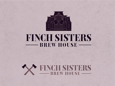 Finch Sisters Brew House beer branding branding branding and identity brewery identity fan art horror literature identity system logo