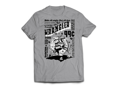 Shirt Mock up for Taco Wrangler