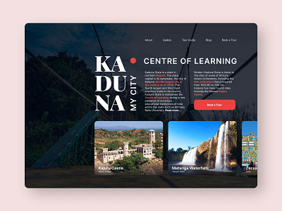 Kaduna - My City design grids ui user interface design web