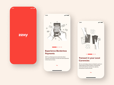 ZZXY FinTech App app app design design mobile ui productdesign ui user experience design user interface design ux