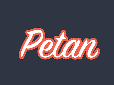 Petan branding brand brand design brand identity branding clean contemporary design flat icon logo self branding vector word wordmark