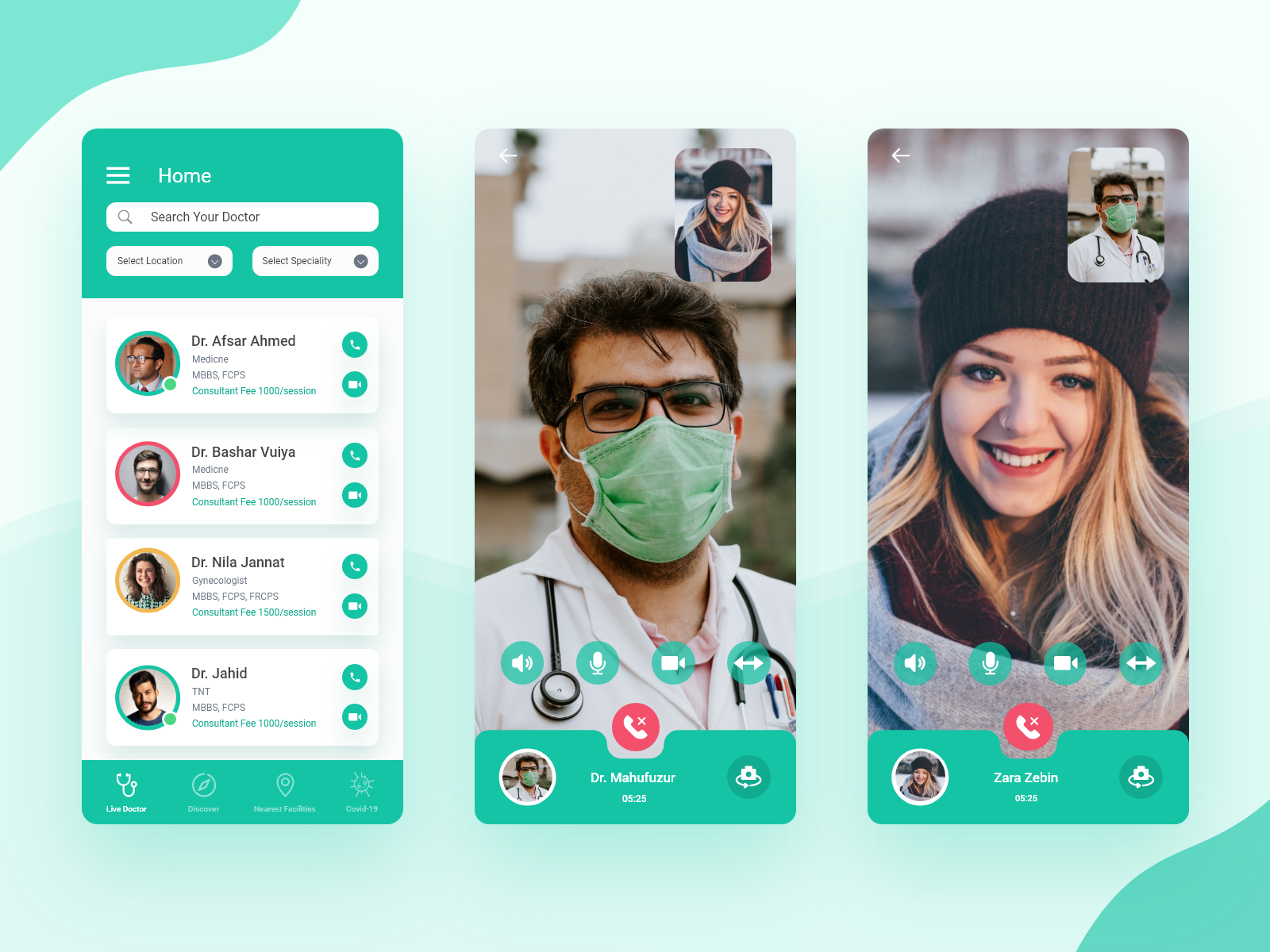 V Doc - next-genaration solution for health by Abdullah Afnan on Dribbble