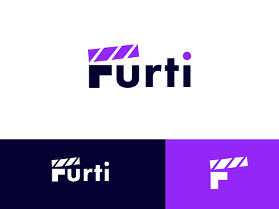 Furti Logo f letter f logo logo media