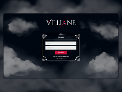 Villiane - Sing In Browser Game UI