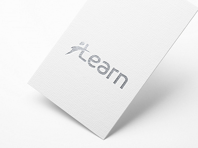 ilearn branding clean corporate design graphic design identity lettering logo logo design logos typography vector