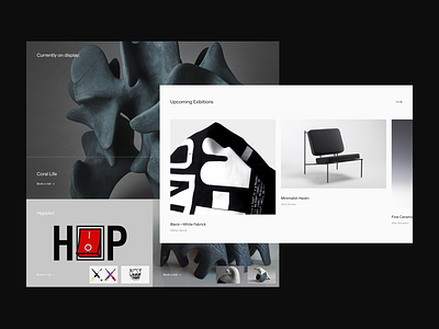 Eleventh - Web Design Exploration concept conceptual design designer editorial gallery minimal minimalistic modern type typography web web design webdesign website website concept website design