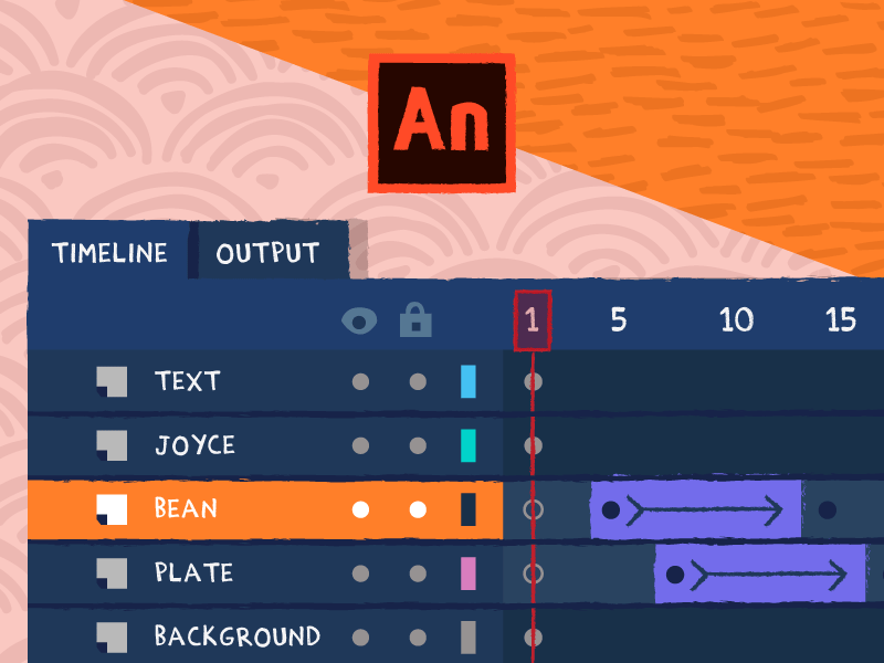 Adobe Animate Interface adobe animate flash illustration interface timeline