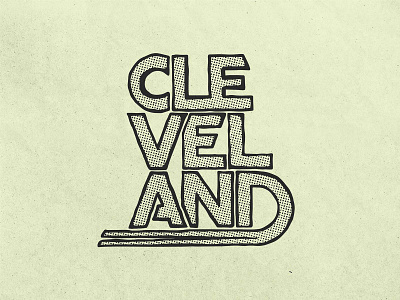 Cleveland Rocks cleveland design illustration lettering typography