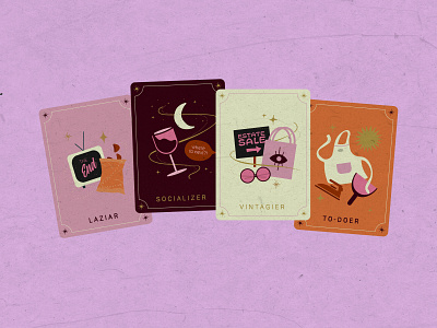 Weekend Tarot Cards design drawing halloween illustration inktober tarotcards