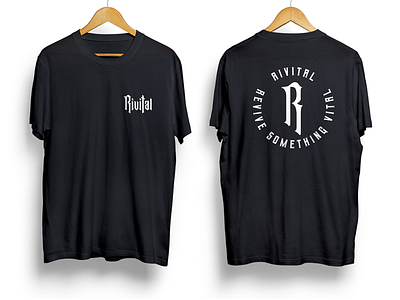 Rivital production team shirt design