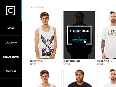 Coup Apparel Product Page