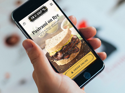 Why wait in line? Order Online! app food ios mobile online ordering restaurant