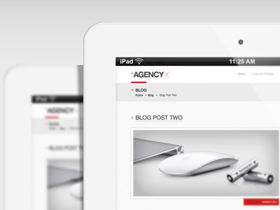 Agency X - Premium HTML Template agency clean design html sleek swiss themeforest x