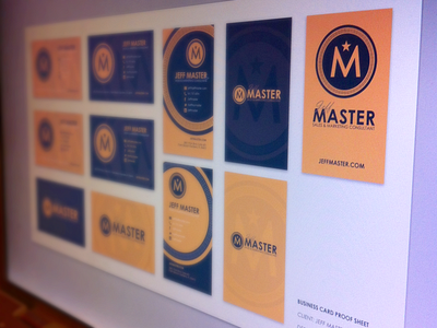 Jeff Master Branding 1 branding business card cards jeff master