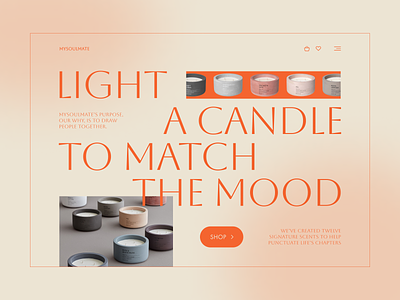 Online candle store