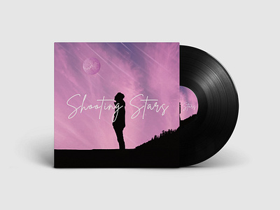 Shooting Stars aesthetic album album cover cosmos cover cover art design mood planet stars