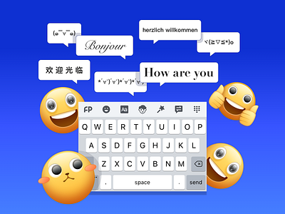 keyboard AD design interface ui
