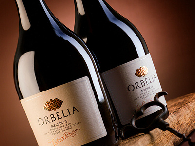 orbelia wine bottle design by the labelmaker