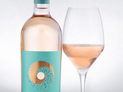 Sarva Rose Wine Label Design