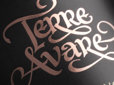 Terre Avare Calligraphy by the Fontmaker