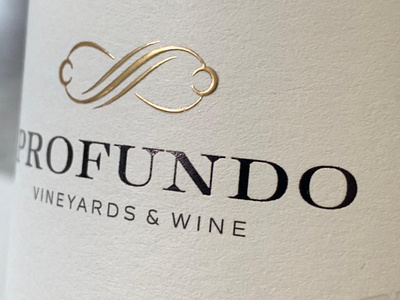 Profundo wine label design aureus typeface best wine label jordan jelev logo profundo wines strategic branding the labelmaker uruguay wines wine branding wine label design wine label designer wine packaging