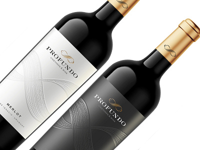 Profundo wines by the Labelmaker best wine label jordan jelev profundo wines strategic branding the labelmaker wine branding wine label design wine label designer wine of uruay wine packaging