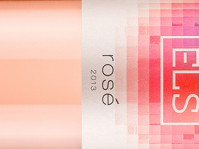 Pixels Rose by the LAbelmaker best wine labels design labelmaker pixels wine