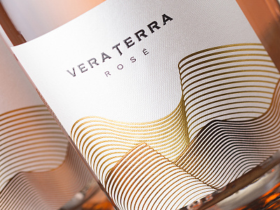 Vera Terra Wine Label design by the Labelmaker best wine label black sea gold jordan jelev rose wine the labelmaker verra terra wine wine label design