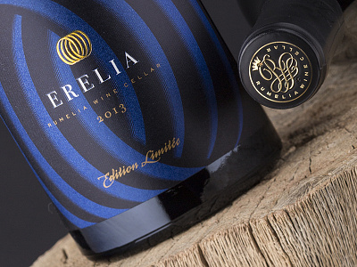 Erelia Wine Label by the Labelmaker barrel aged best wine label bulgarian wine erelia infinity jordan jelev red blend rumelia the labelmaker