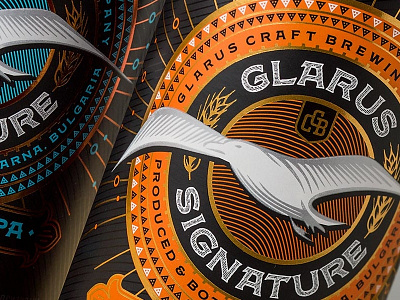 Glarus Signature Craft Beer Label Design by the Labelmaker