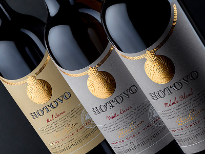 Hotovo Premium Wine Brand by the Labelmaker