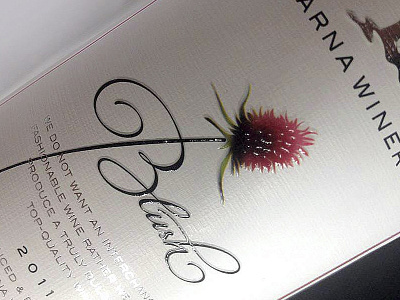 Blush Calligraphy and Illustration, http://www.thefontmaker.com best wine label blush calligraphy cintiq fontmaker hand lettering illustration jordan jelev lettering strategic branding the labelmaker wacom wine wine branding wine label wine label design wine label designer wine packaging