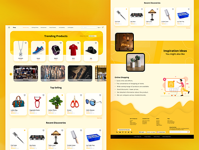 Ecommerce Website UI UX branding ecommercewebsite figma graphic design landingpage ui uiux webdsign websitedesign