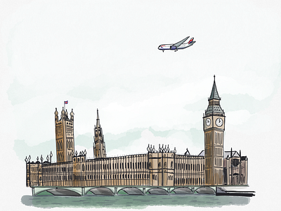 Landing in London
