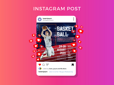 Instagram promotional Post Design