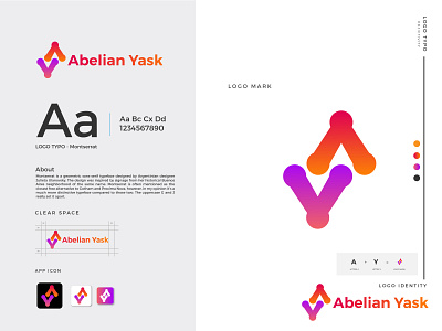 A Y Letter Logo Design