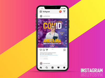 Instagram Poster Template design