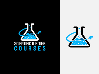 Scientific Writing Courses Logo Design