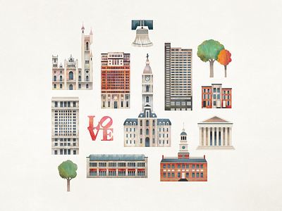 Philly Map Icons