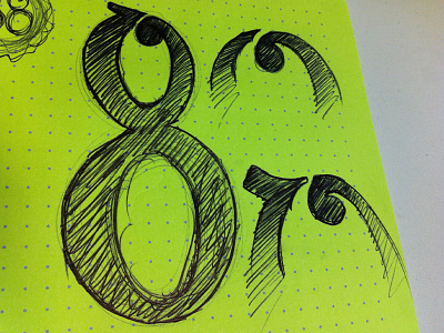 8 8 eight logo typography