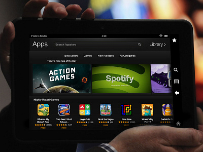 Amazon Kindle Fire App Store Promos