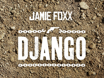 Django Type app django iphone type typography western