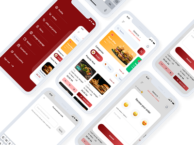 Food app productdesign ui uiux user interface ux