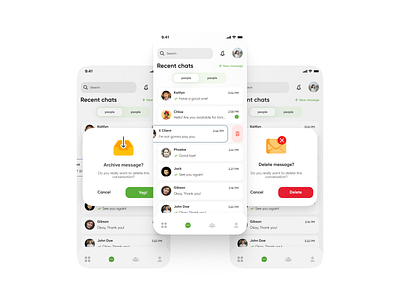 Bond app - Chating chat design productdesign uiux