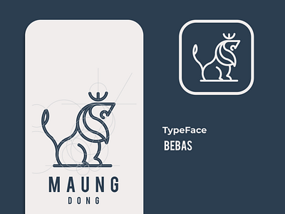 maung brand design branding corporate branding design icons illustration lettering logo logodesign minimal