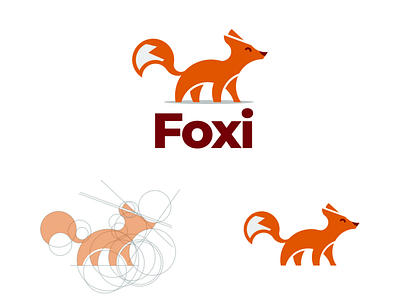 foxi brand design branding corporate branding creativelogo design icons illustration lettering logo logo design logodesign minimal typography ui vector