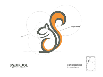 squiroul logo branding corporate branding design illustration lettering logo logo design logodesign minimal vector